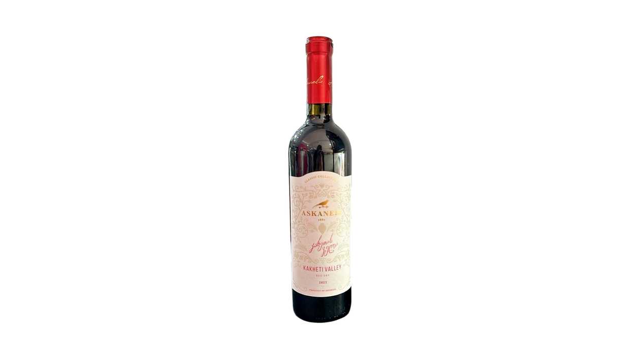 Красное сухое вино "ASKANELI" Кахети 0.75 л