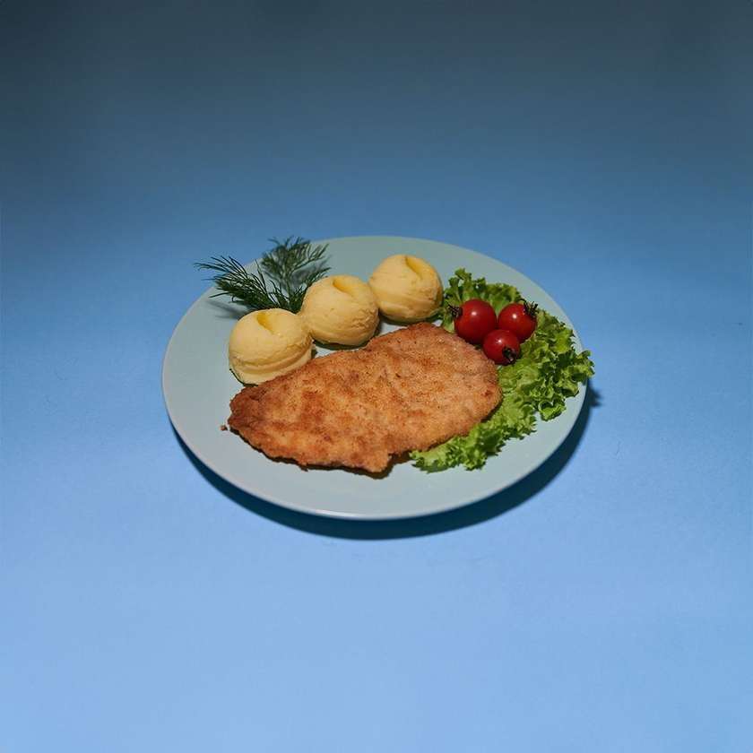 Pork Chop with Chicken and Choice of Sides