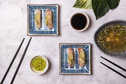 Nigiris de Robalo 4 Peças