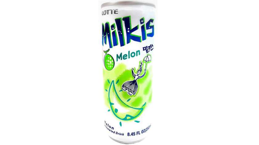 Milkis Melon - mleczny napój gazowany o smaku melona