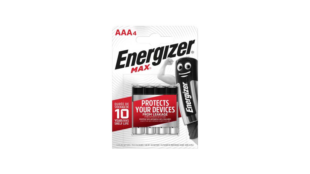 ENERGIZER Max AAA 1.5V batteries