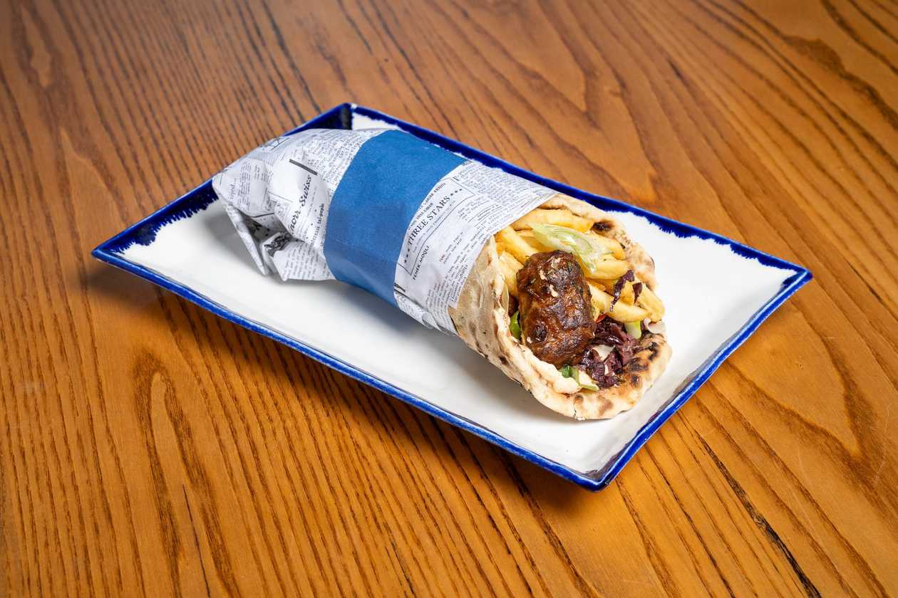 Sheftalies (Sausage) Pita