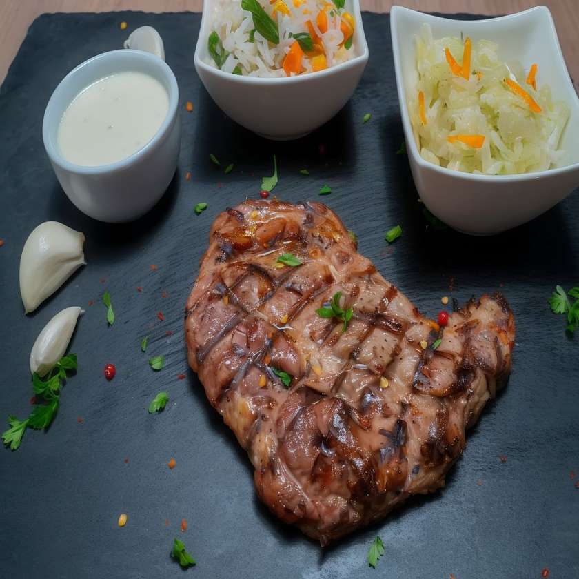 Meniu Ceafă de Porc la Grătar