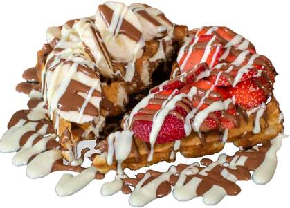 Fruits Waffle