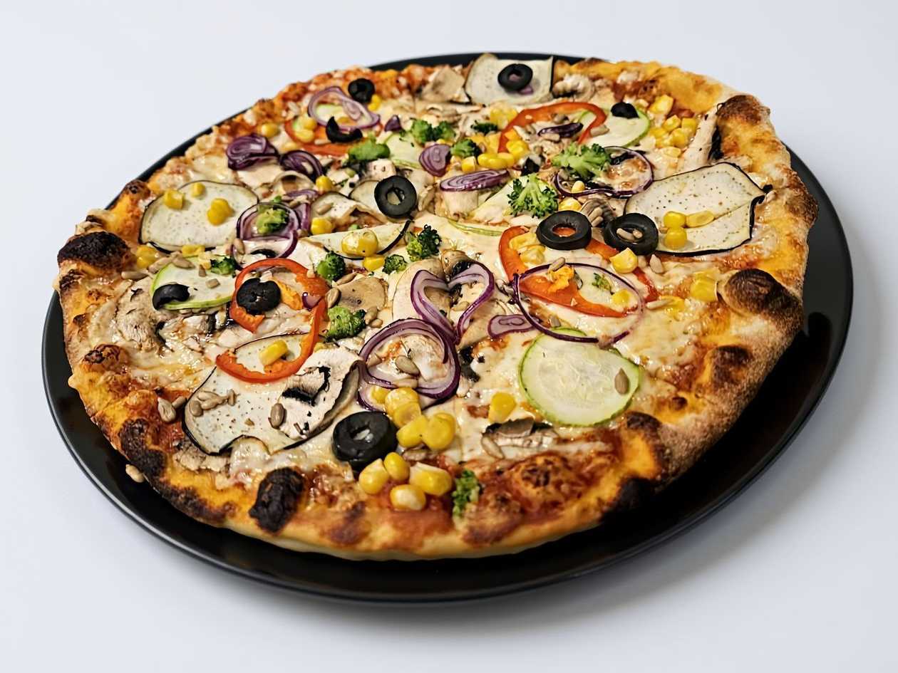 Mixed Vegetables Pizza