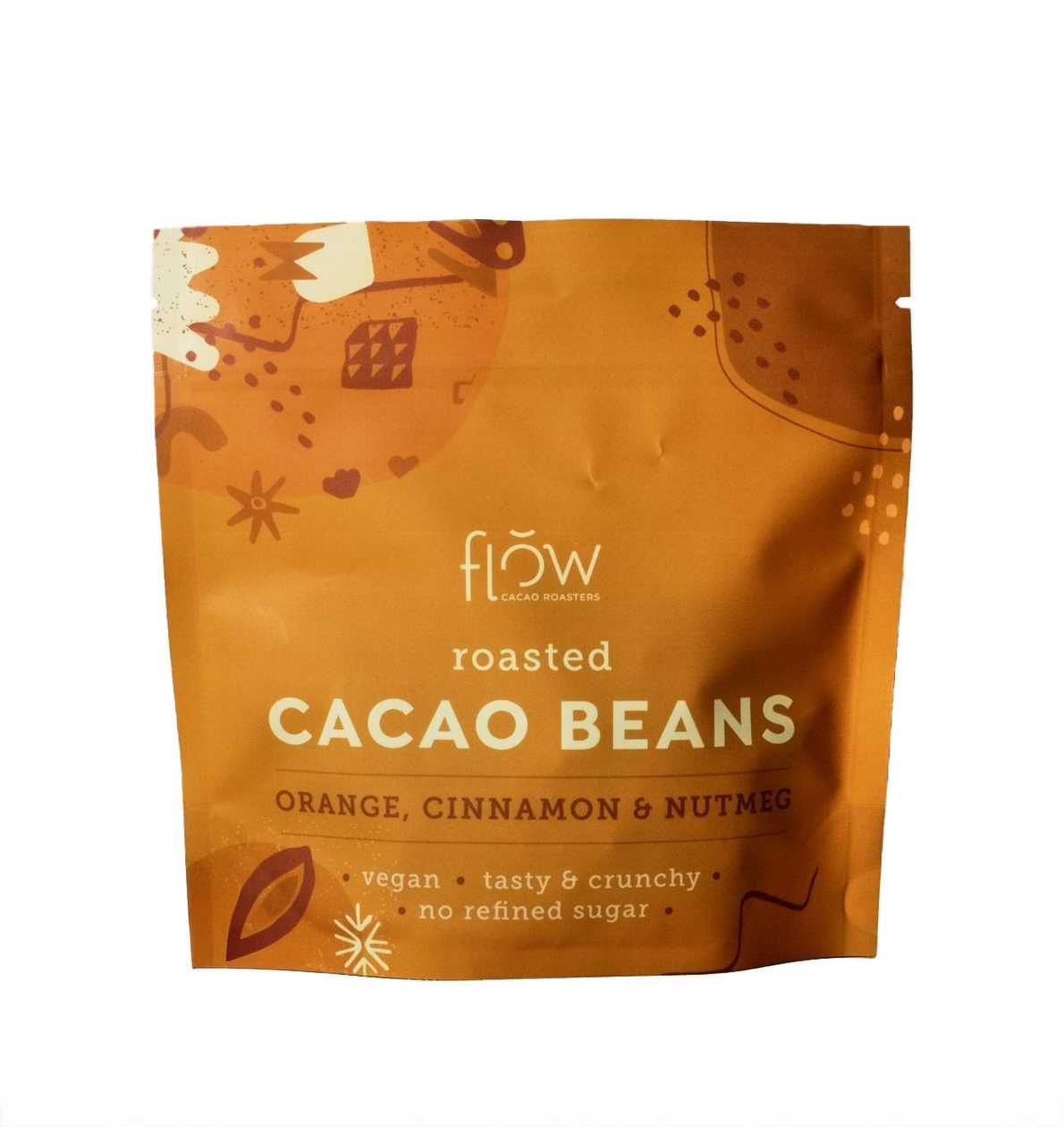 CACAO FLOW _ Roasted Cacao Beans with Orange, Cinnamon & Nutmeg
