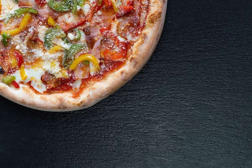 Pizza Pancetta e peperoncino🌶️40cm