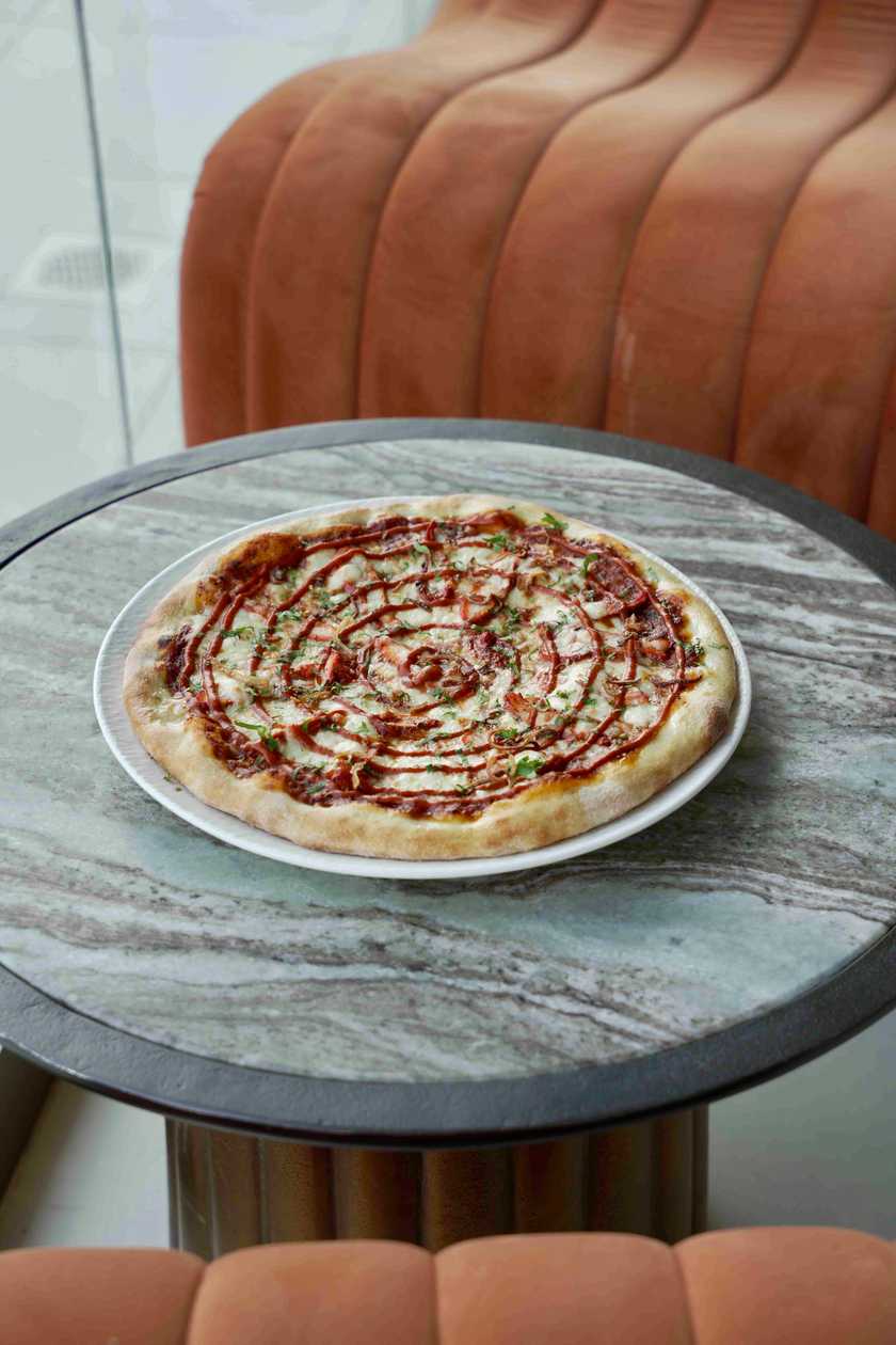 Butter Chicken Pizza