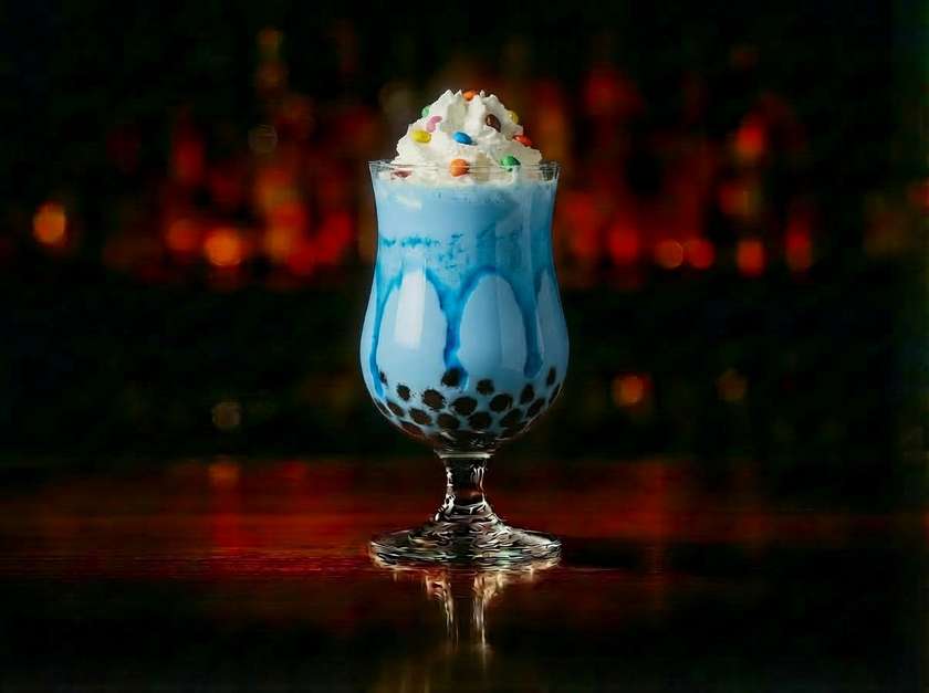 🫐 Taťka Šmoula Bubble Tea 🔵