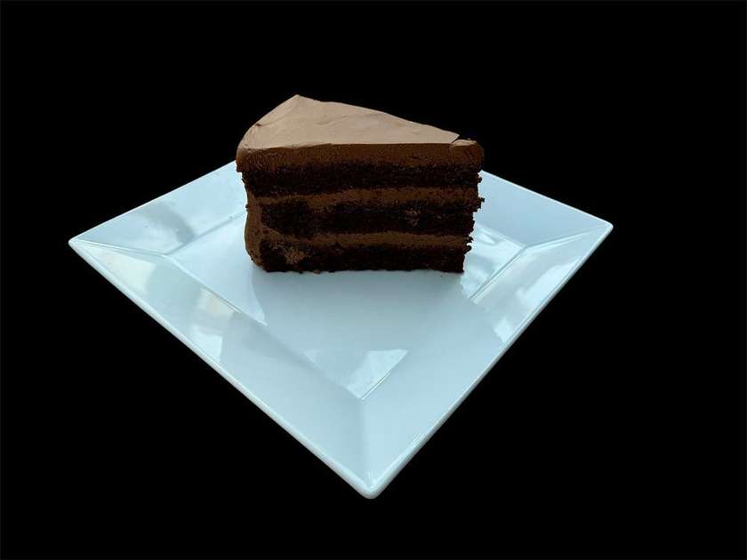 Double chocolate cake