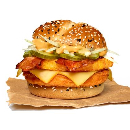 SANTA'S CHICKEN BURGER 280G SENDVIS PUI