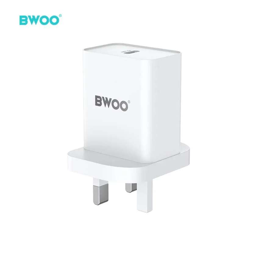 BWOO 20W PD UK Type-C Charger BO-CDA177