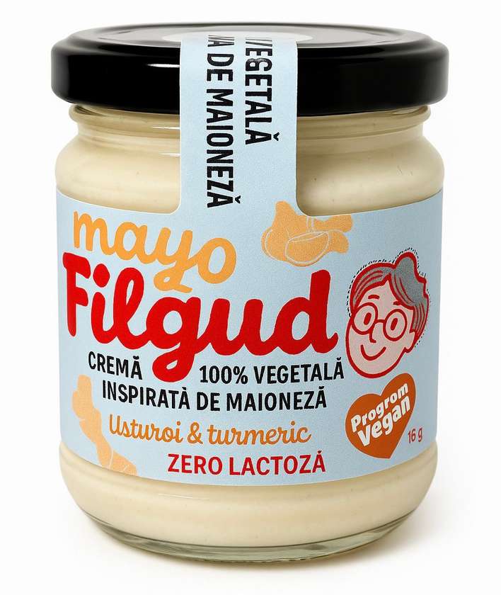 FILGUD - crema inspirata de maioneza cu usturoi si turmeric