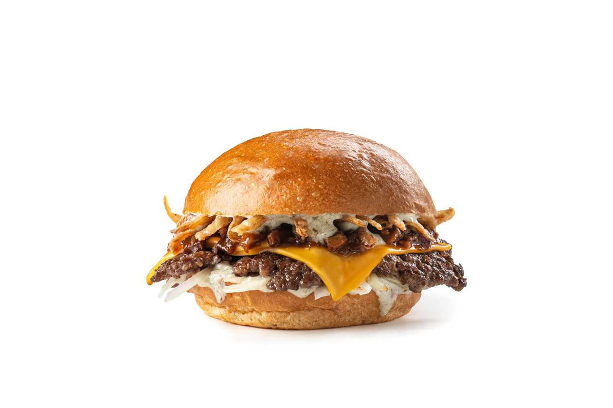 Blue cheese slider