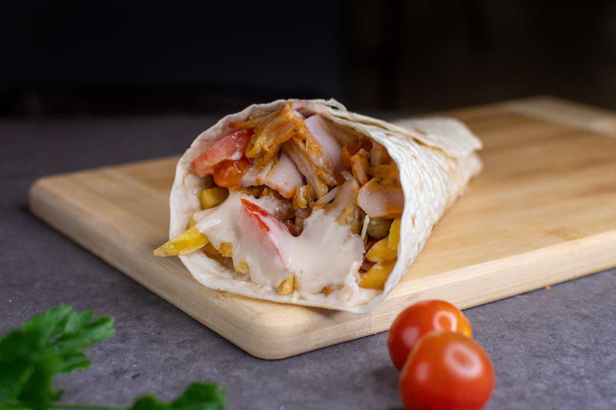 Shaurma sidrunikanaga