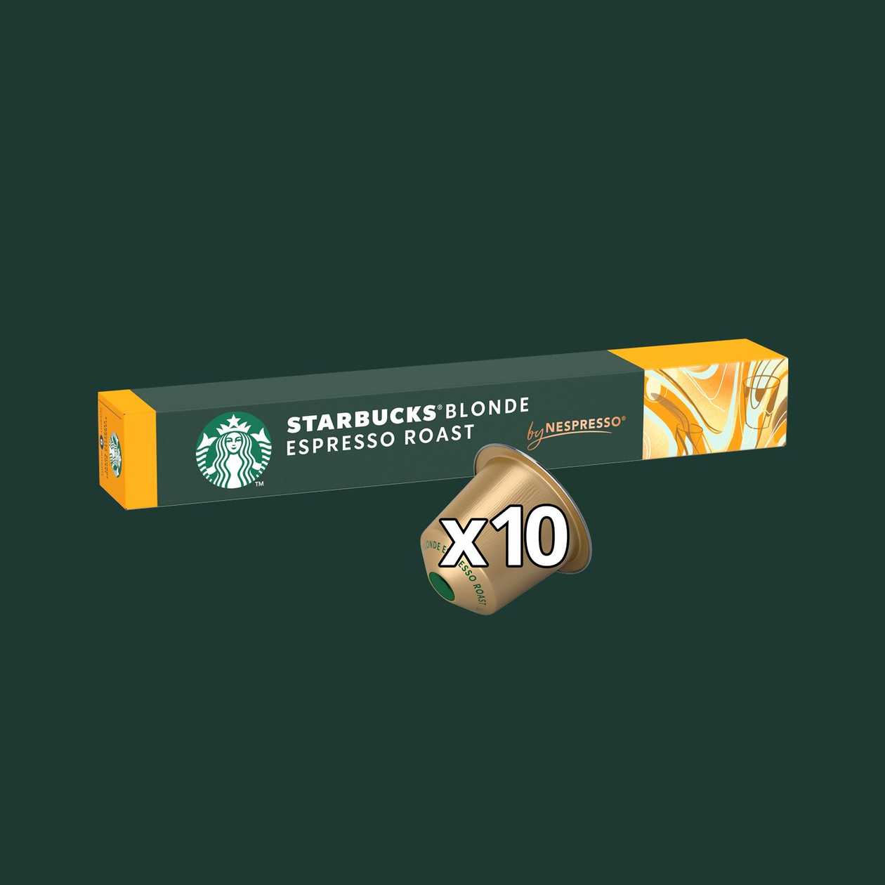 Cápsulas Starbucks Blonde® Espresso