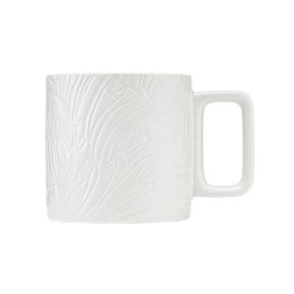 Mug Siren Tail White 12oz