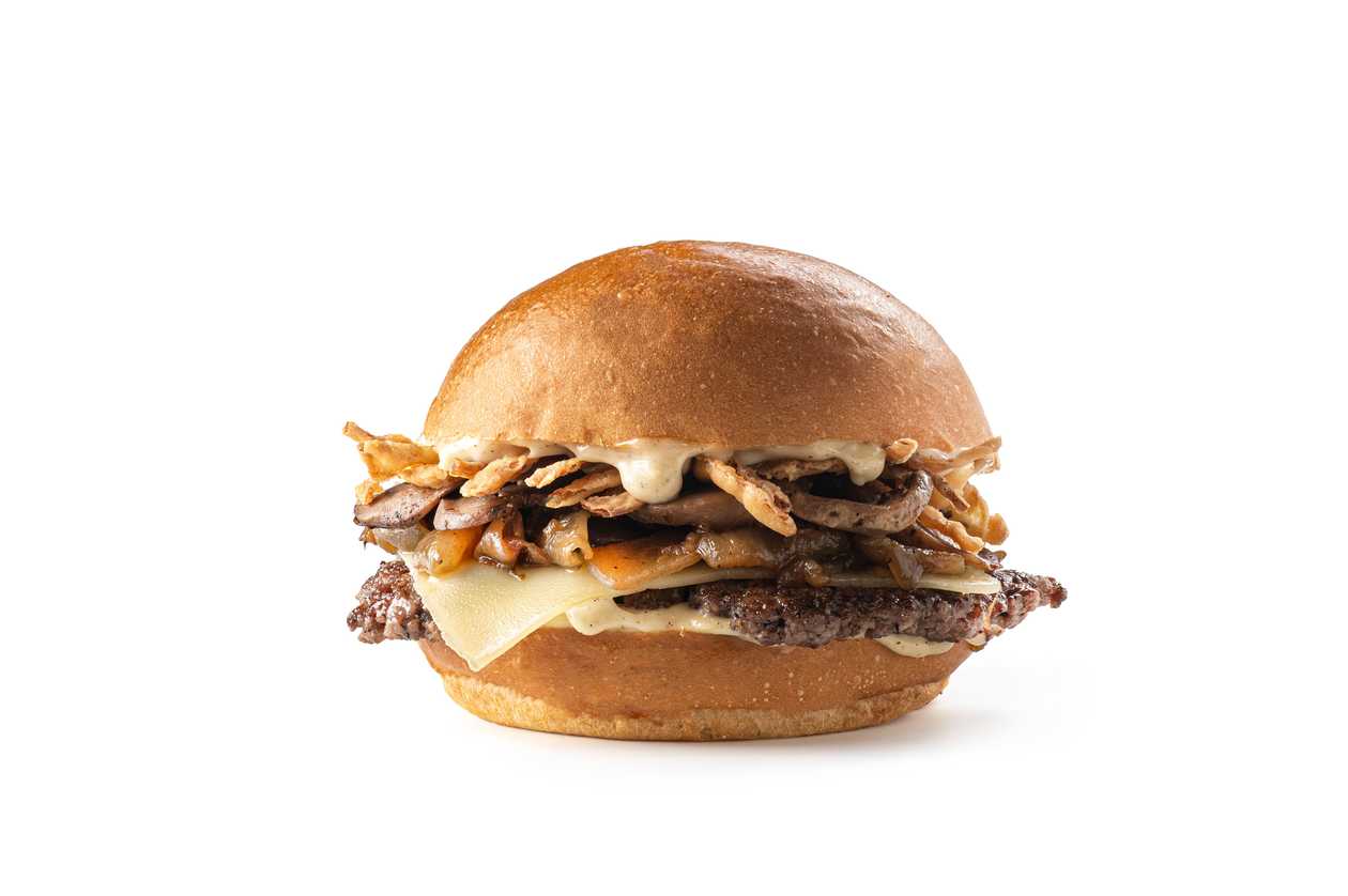 Truffle mushroom slider