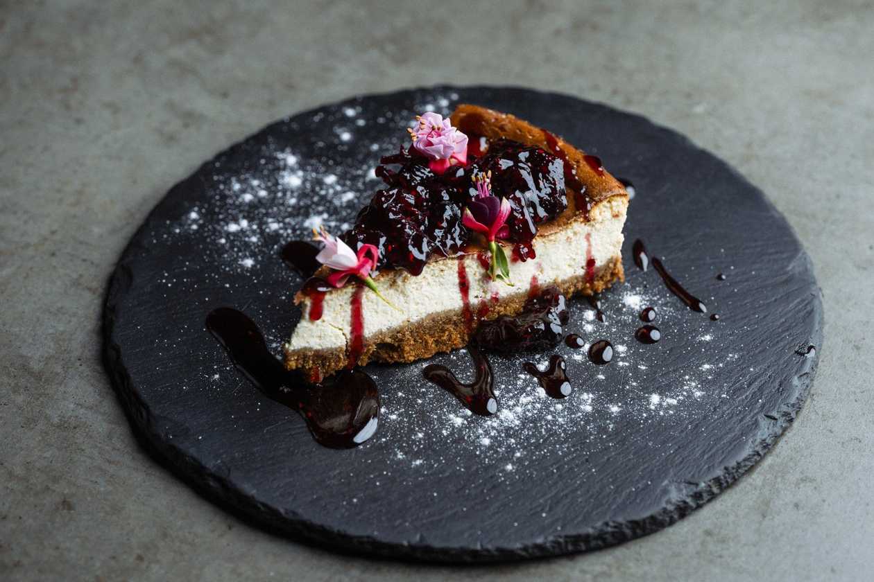 Cheesecake cu fructe de padure