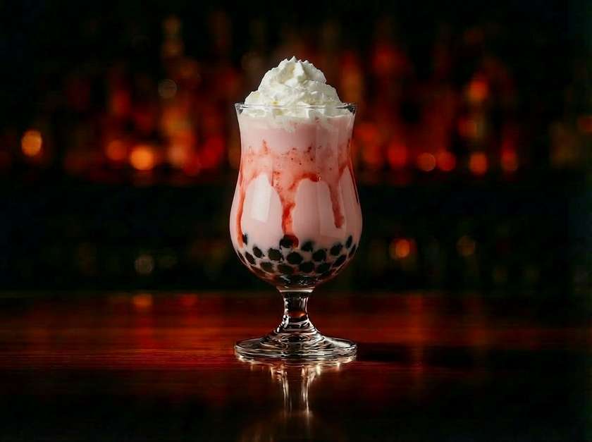 🥛 Jahodový Milkshake🍓