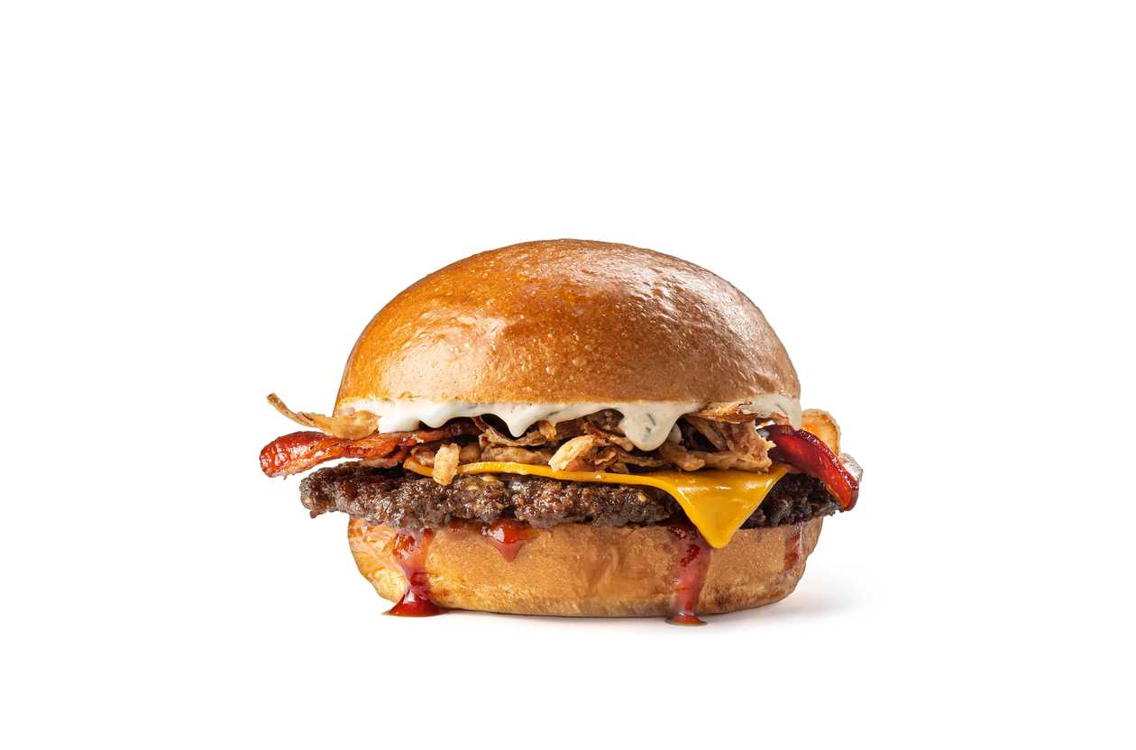 Bbq bacon slider