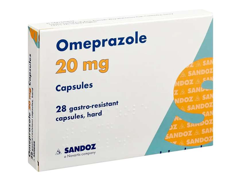 OMEPRAZOLE 20MG  TAB UK STRIPS, PER STRIP