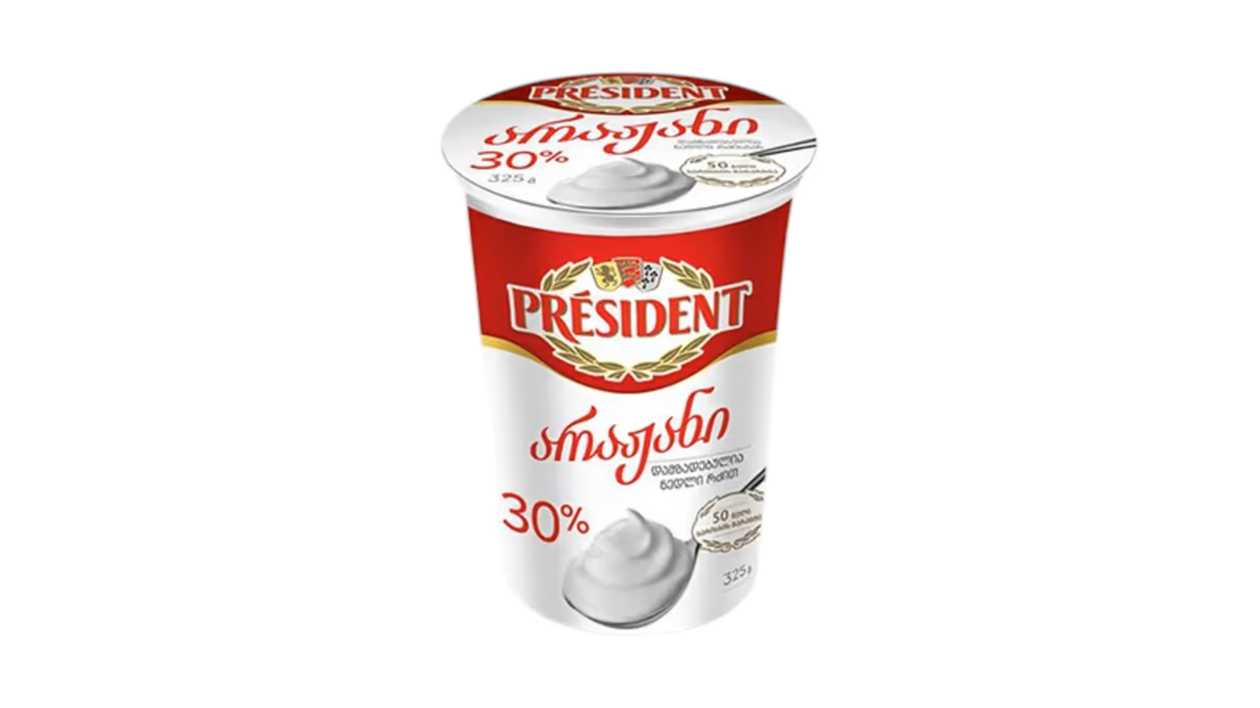 President Sour Cream 30% 325 g.