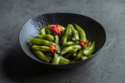 Edamame pastai cu sare
