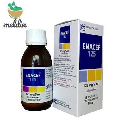 ENACEF SUSPENSION 125ML