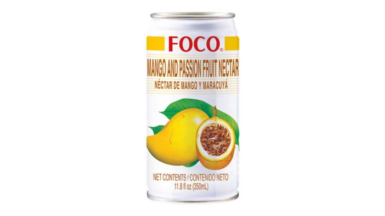 Foco Mango and Passion Fruit Drink, 350 ml