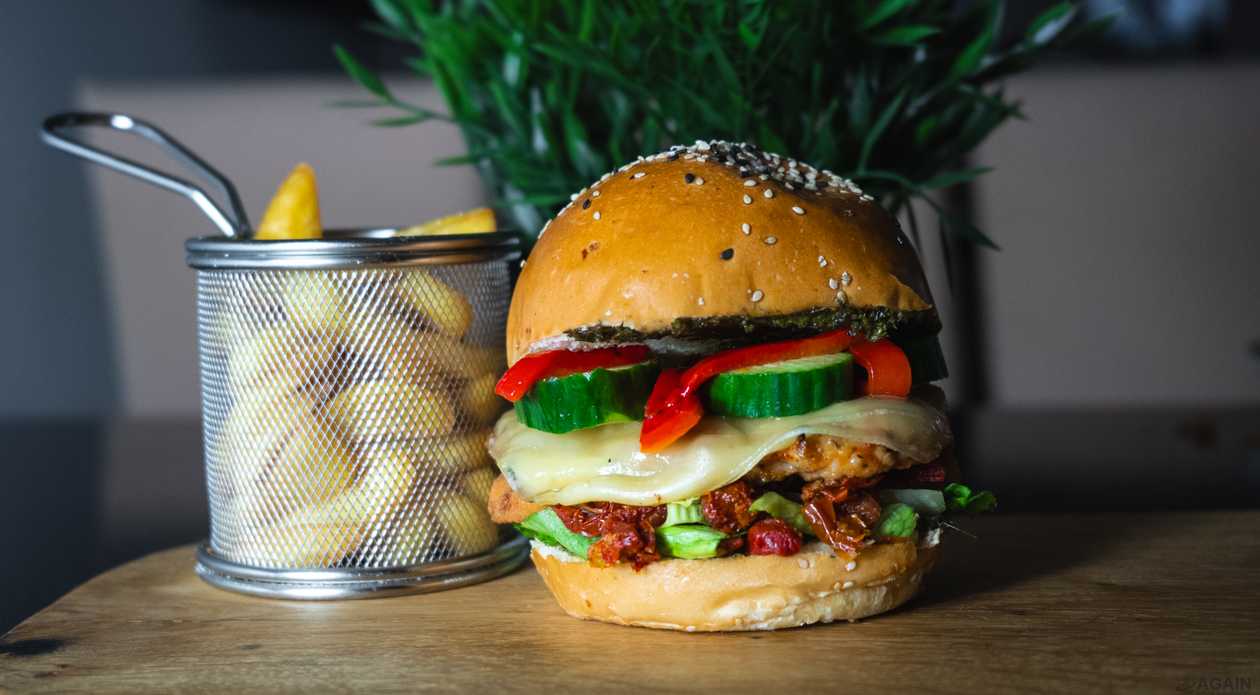 Combo Chicken light burger