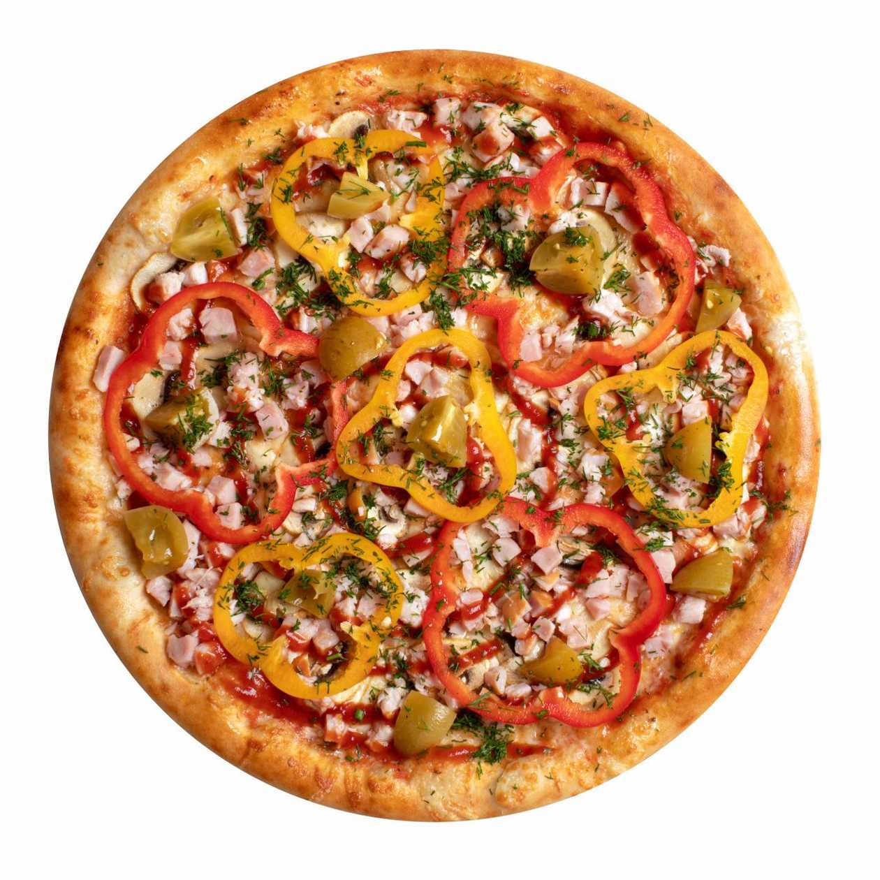 BBQ su vištiena 32 cm