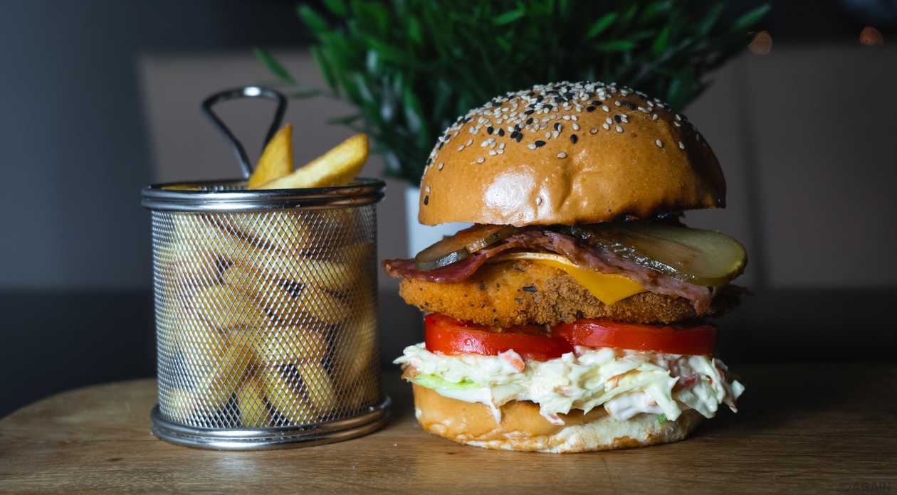 Combo BBQ Bird Burger