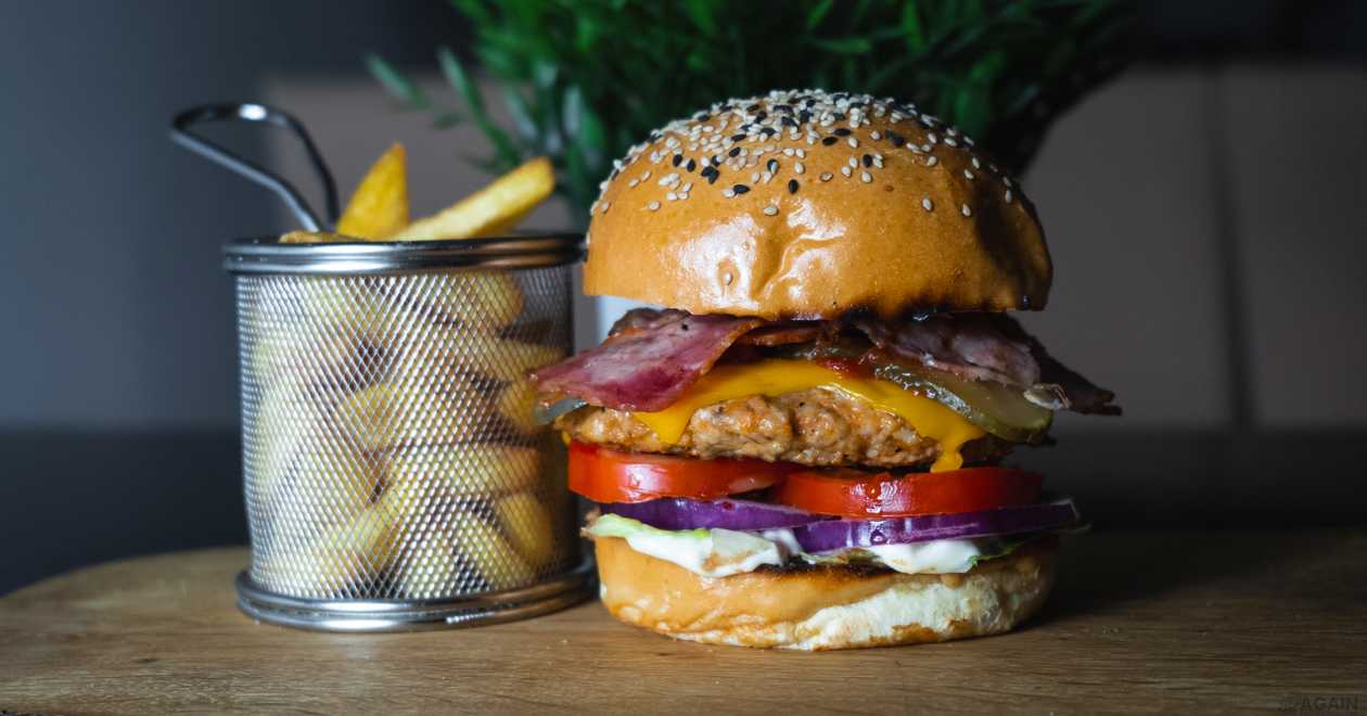 Combo Dirty Chicken Burger