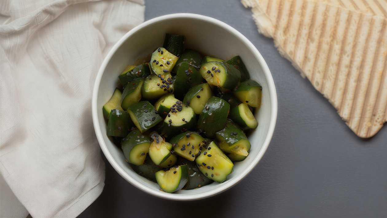 Marineeritud värske kurk 125g