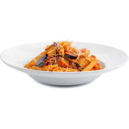 Penne Arrabiata with Aubergine