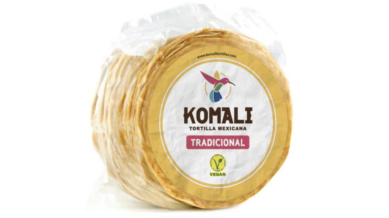 Komali Traditional Corn Tortillas 15 cm, 1 kg