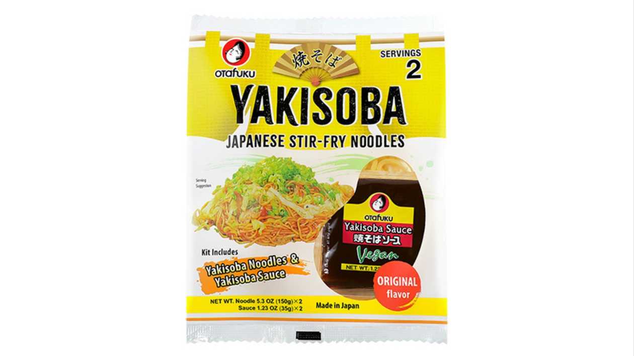 Otafuku Yakisoba Noodles and Sauce, 2 Servings, 370 g
