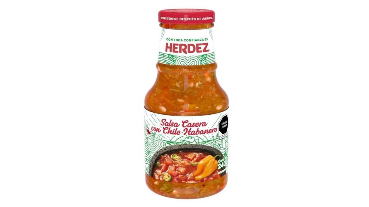 Herdez Salsa Casera with Habanero, 240 g