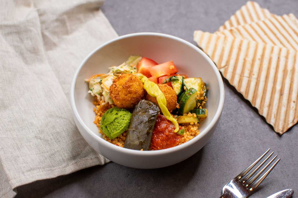 Väike falafeli kauss