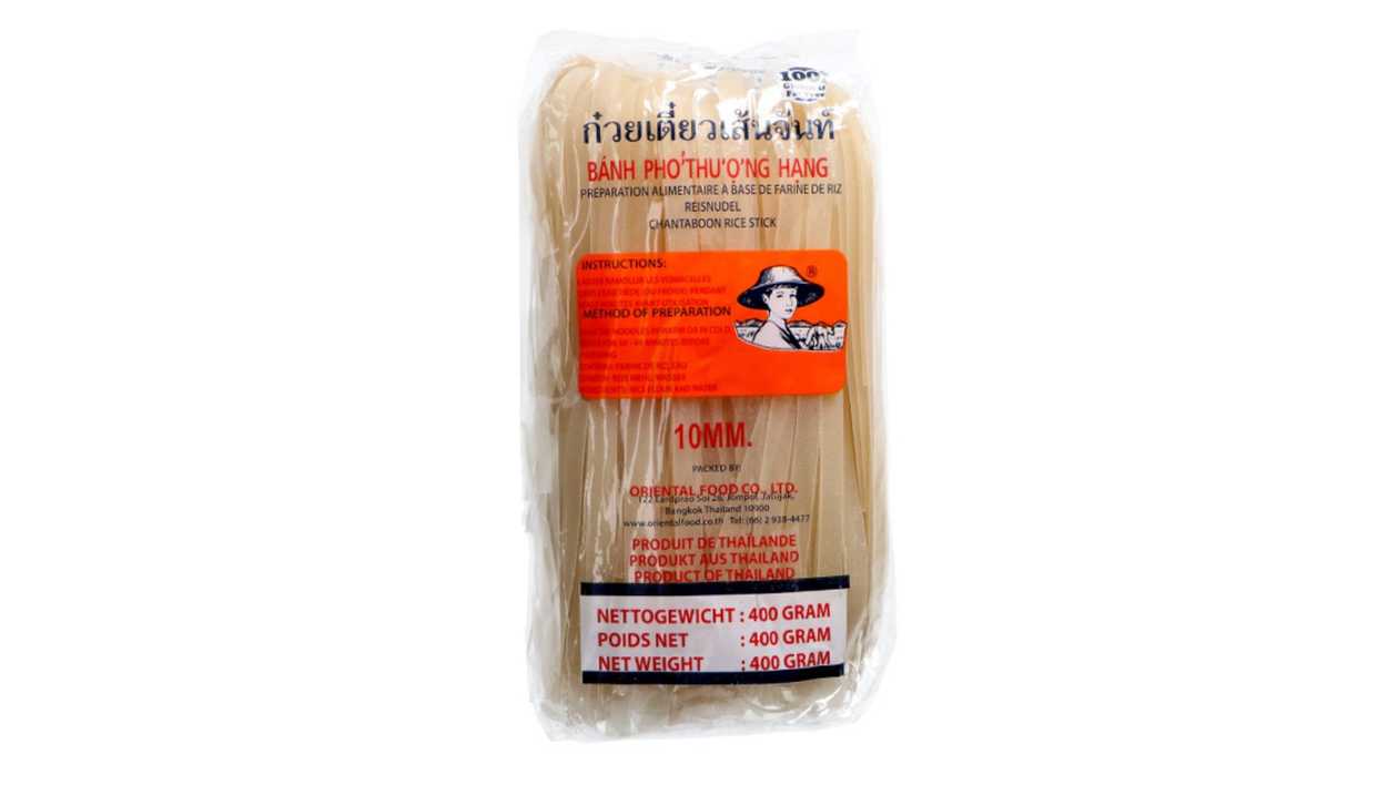 Farmer Flat Rice Noodles 10 mm (Folded), 400 g