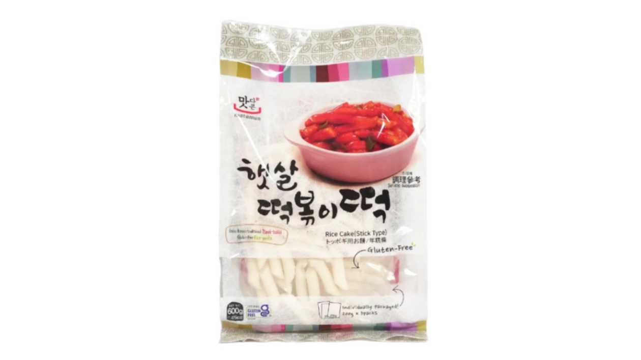 Matamun Topokki Rice Cakes, 600 g (3 x 200 g)