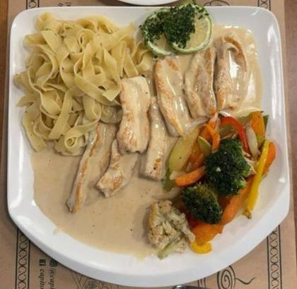 Chicken Cream Lemon Sauce