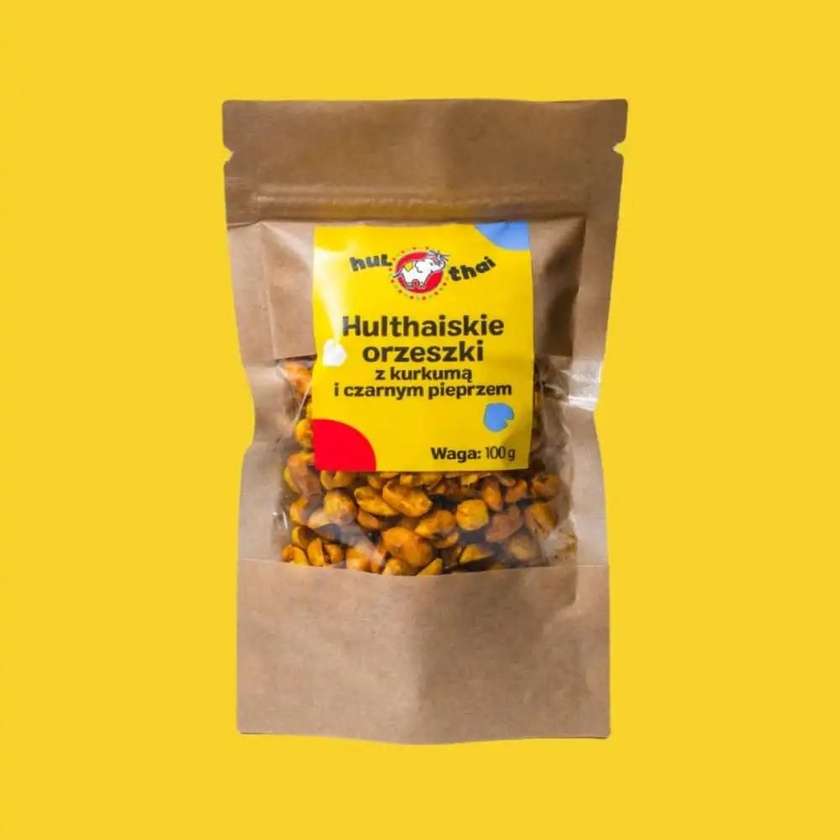 HulThaiskie orzeszki kurkuma czarny pieprz 100 g
