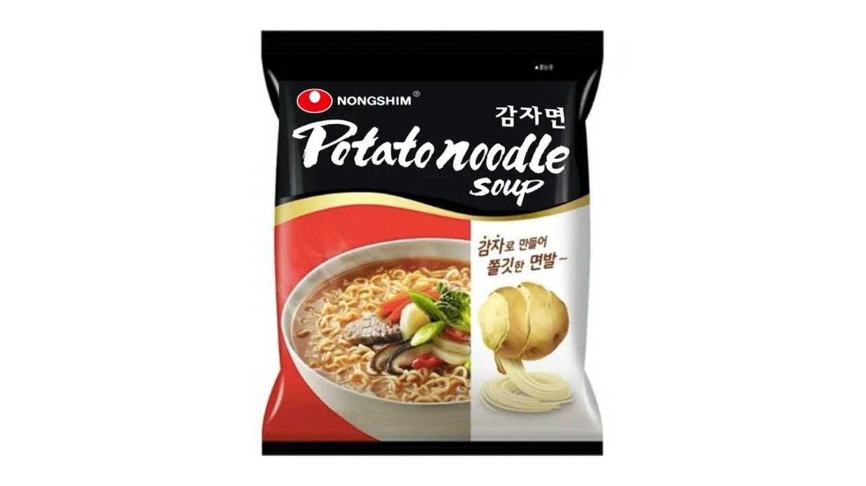 Nongshim Instant Potato Noodle Soup, 100 g