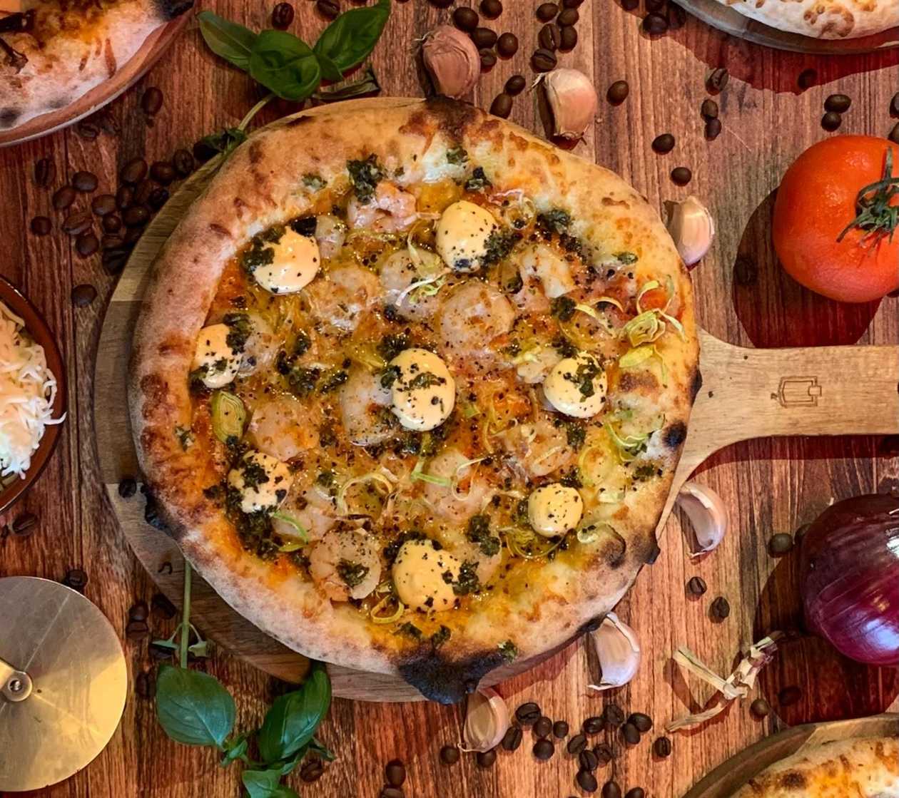 Shrimp Pizza