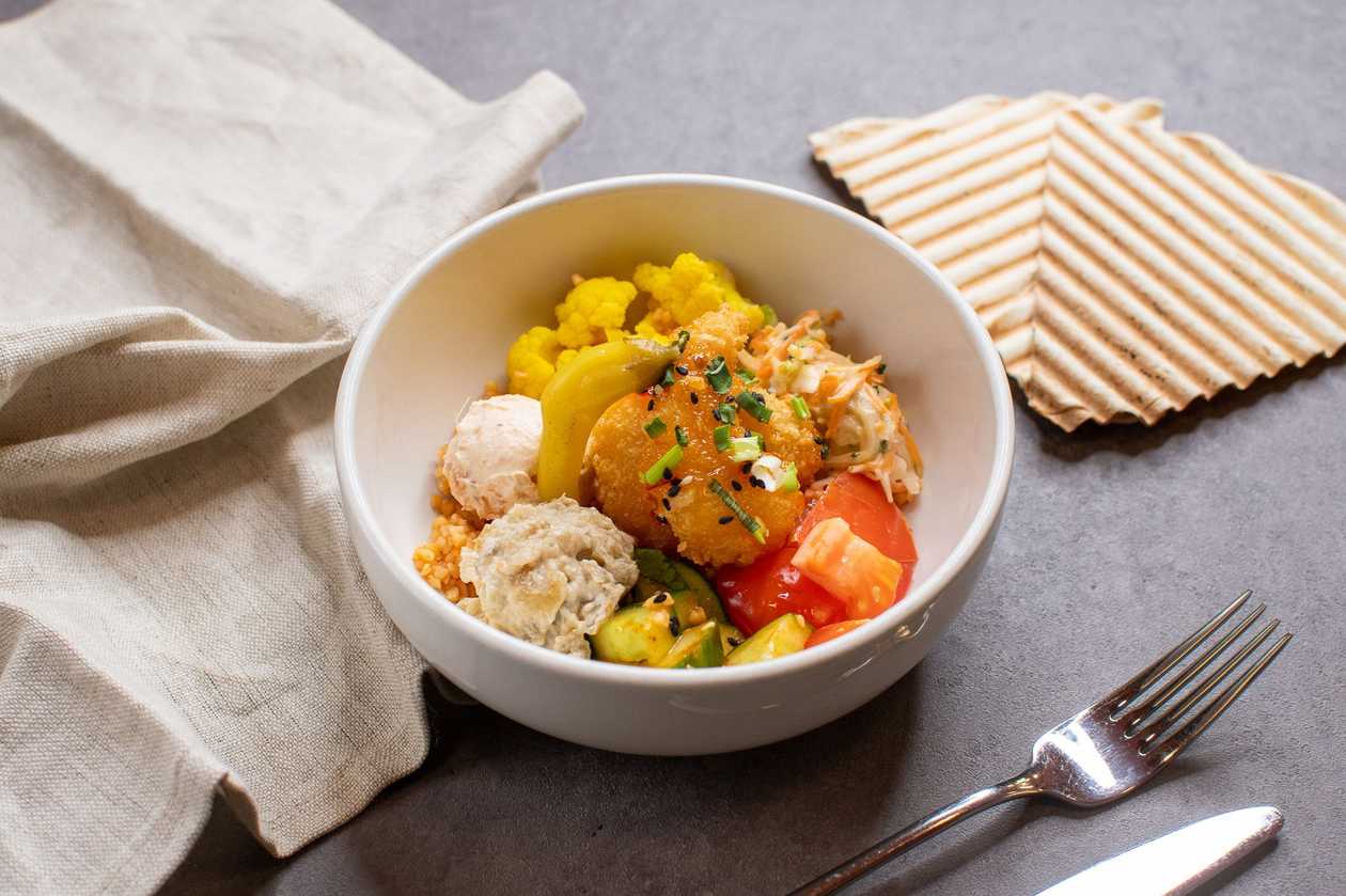 Väike krõbeda kreveti kauss