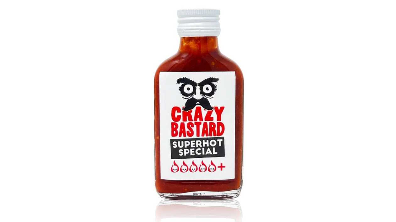 Crazy Bastard Superhot Special Hot Sauce, 100 ml