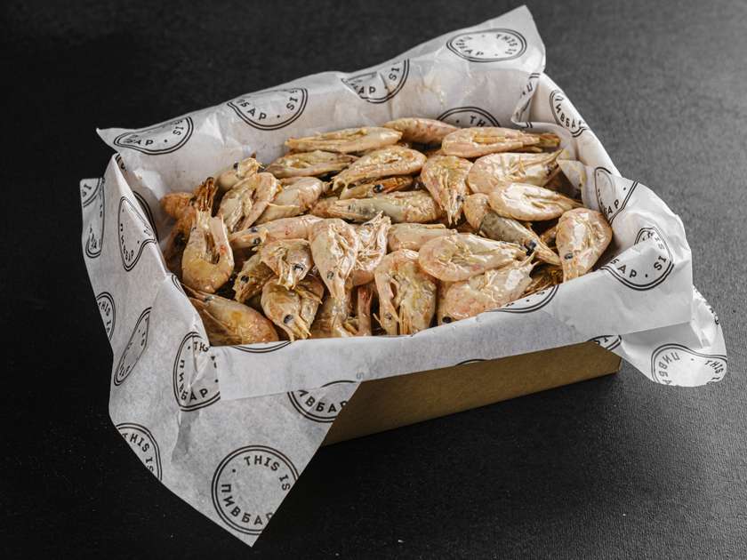 КВІДРО L КРЕВЕТКИ В ВЕРШКОВОМУ СОУСІ