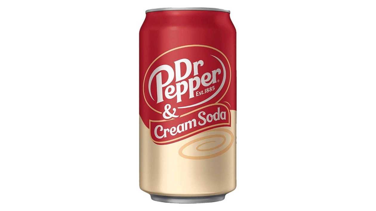 Dr Pepper Cream Soda Drink, 355 ml